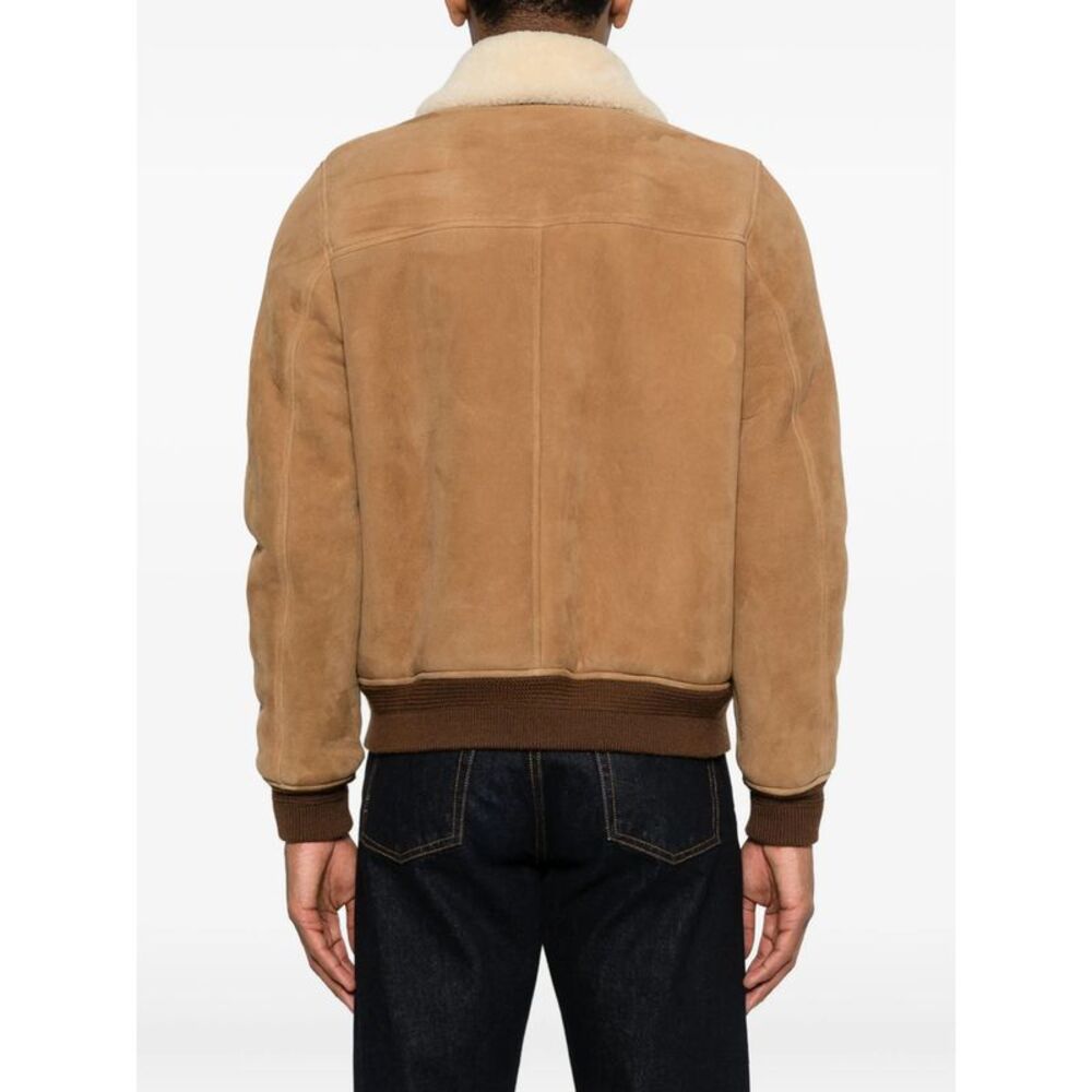 Saint Laurent Brown Jackets - Bomber Jackets Men - Picture 4 of 5